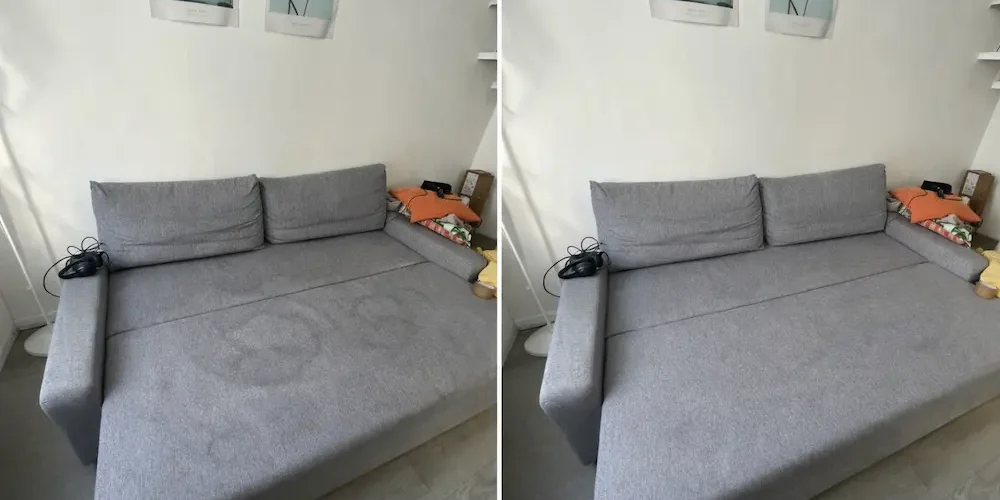 avant apres netoyage canape4